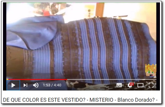 Vdeo sobre vestidor con color difcil para daltnicos